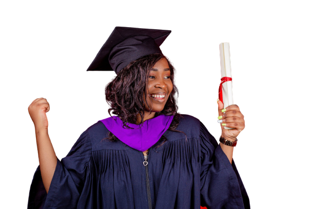 Photo of a graduate